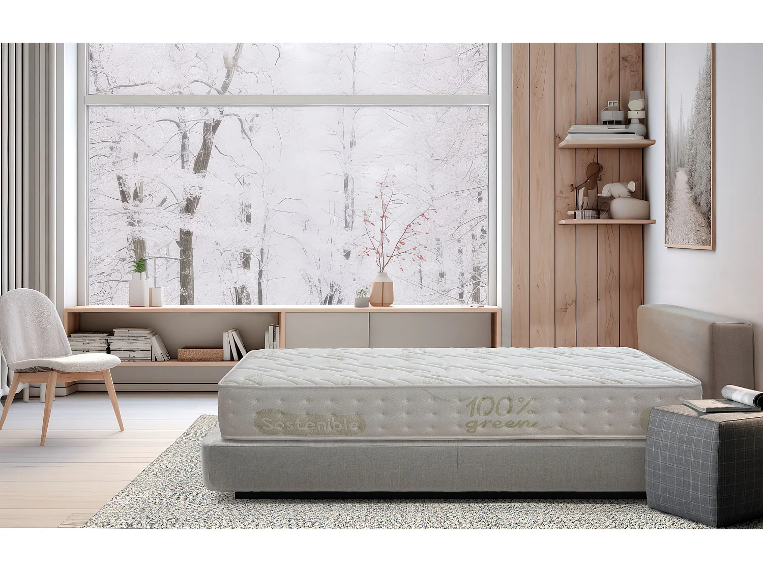 Colchón Sleep one organic H15 80X200  cm Häusbed