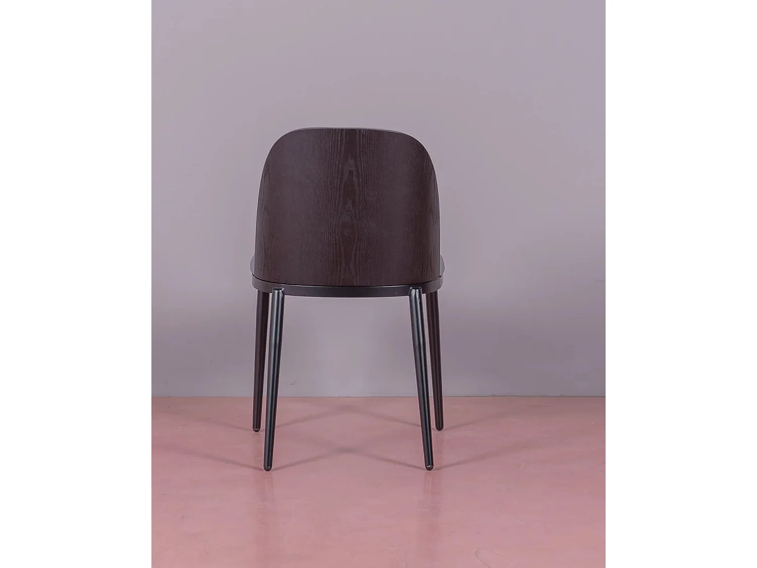 Chaise de salle à manger design tapissée - Cottage - Gris