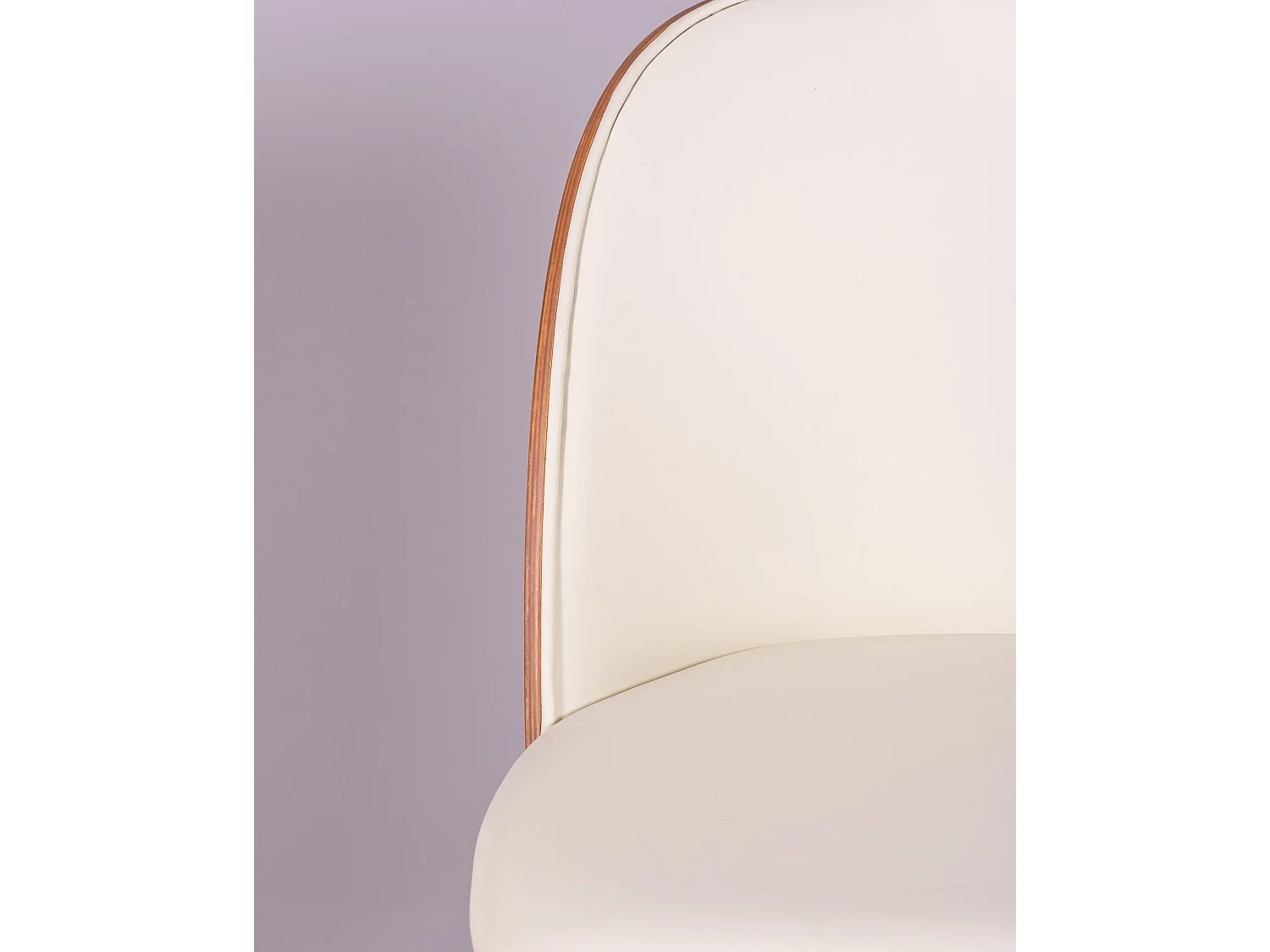 Gepolsterter Designer-Esszimmerstuhl - Cottage - Weiß