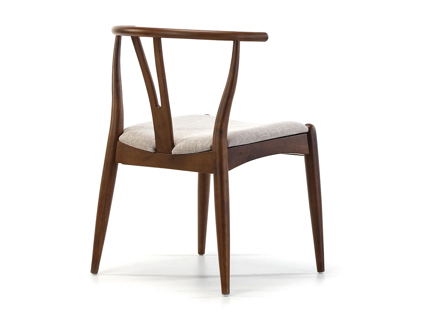 Juego de mesa 140x80 cm y 4 sillas de comedor Rustic color Nogal