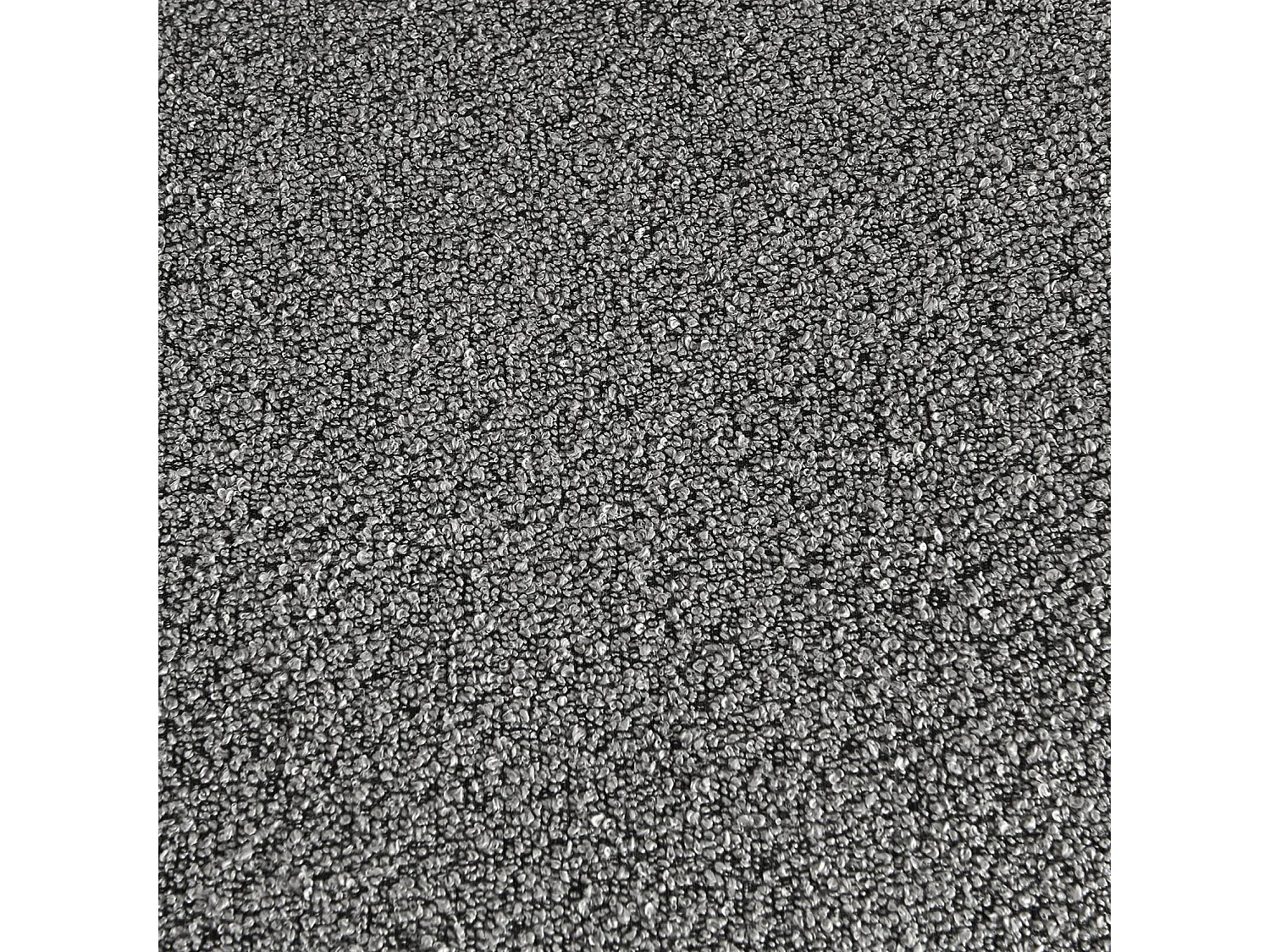 Divano modulare bouclé, 3 posti, grigio