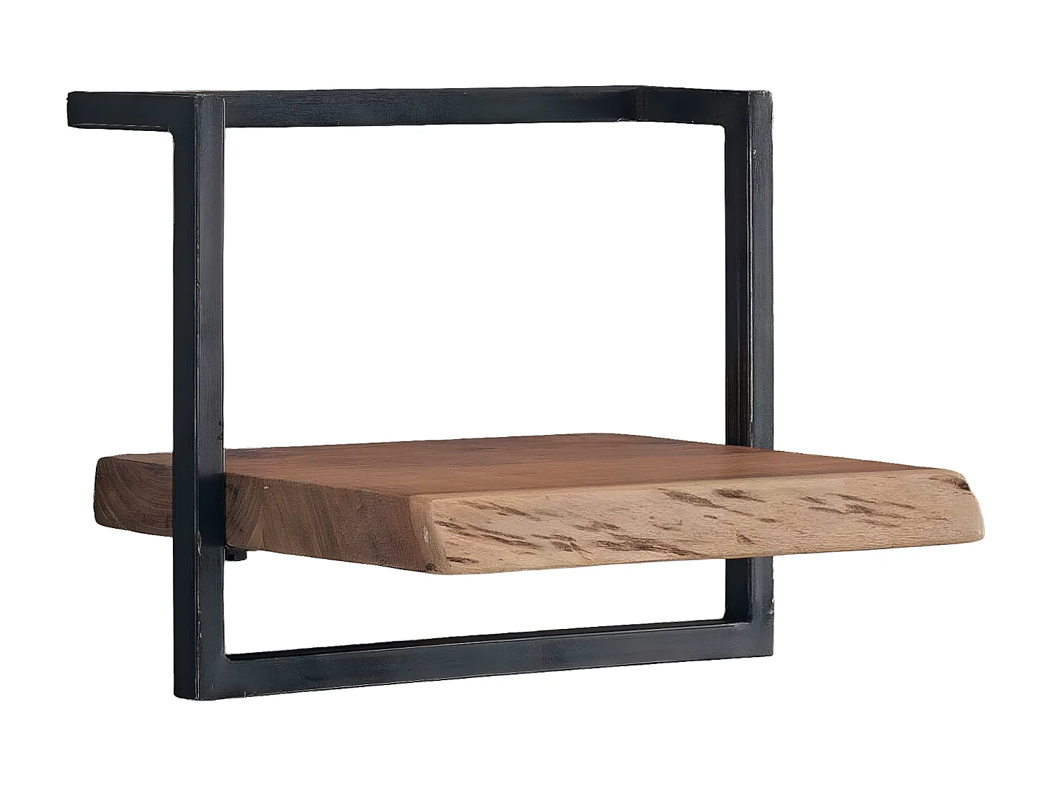 Etagère murale bois métal 40 cm MELBOURNE