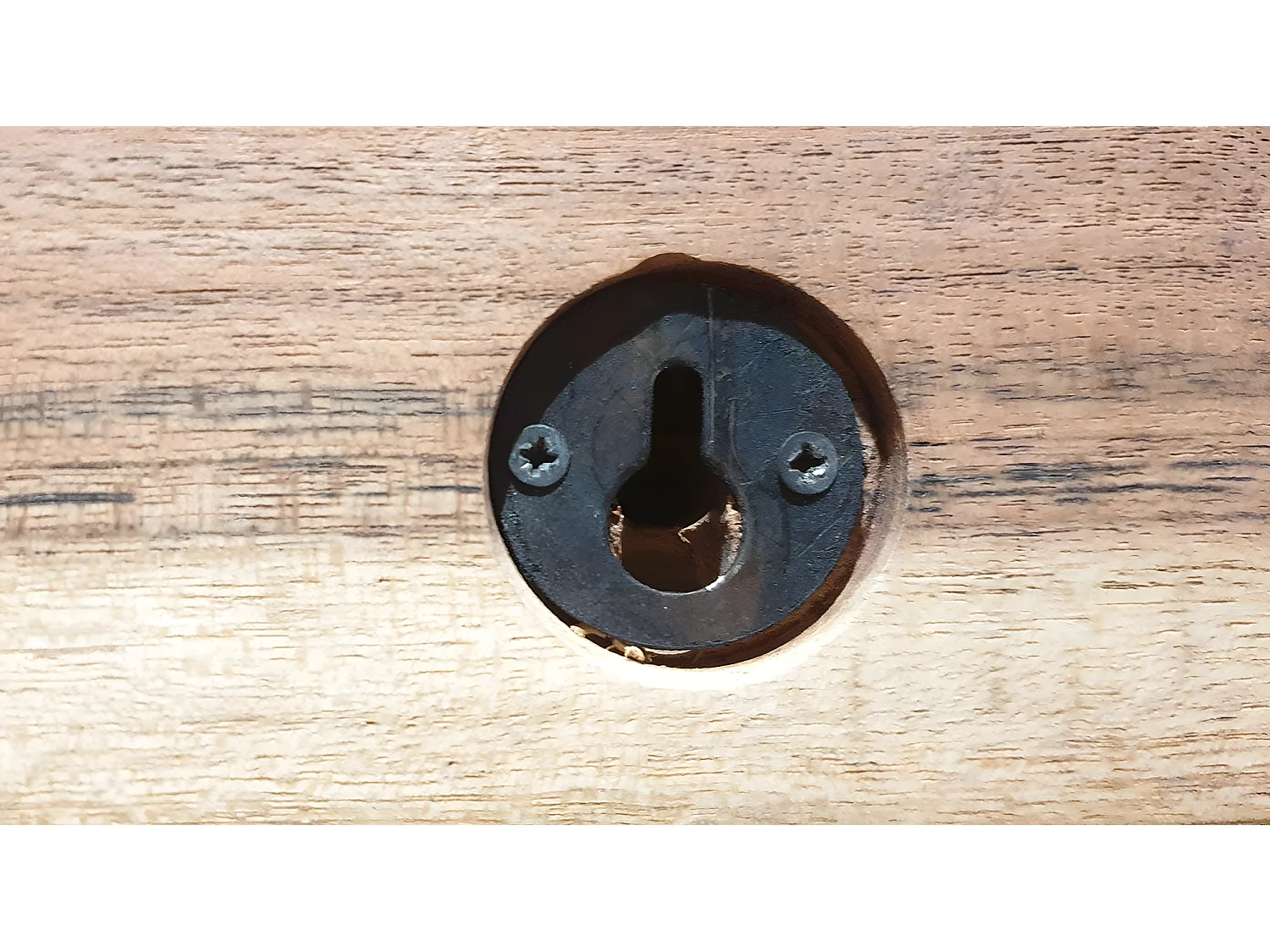 Etagère murale bois massif d'acacia (3 pièces) TRIBECA