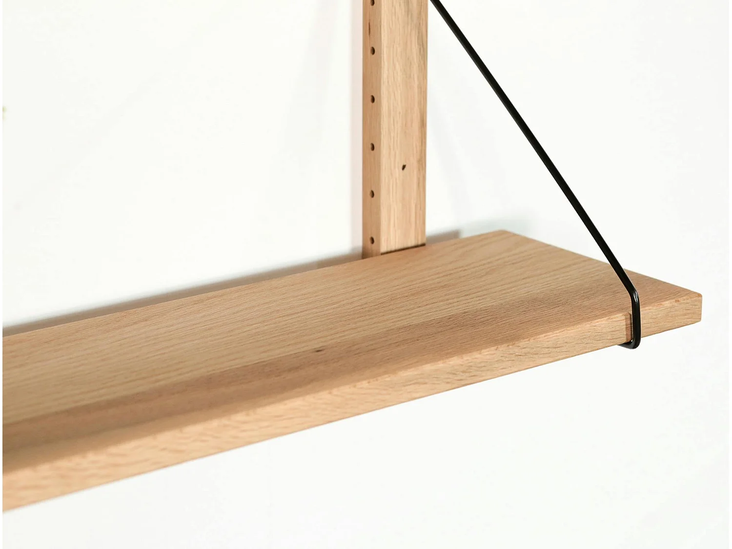 Etagère murale bois massif 3 plateaux (bois blanc) PALERME