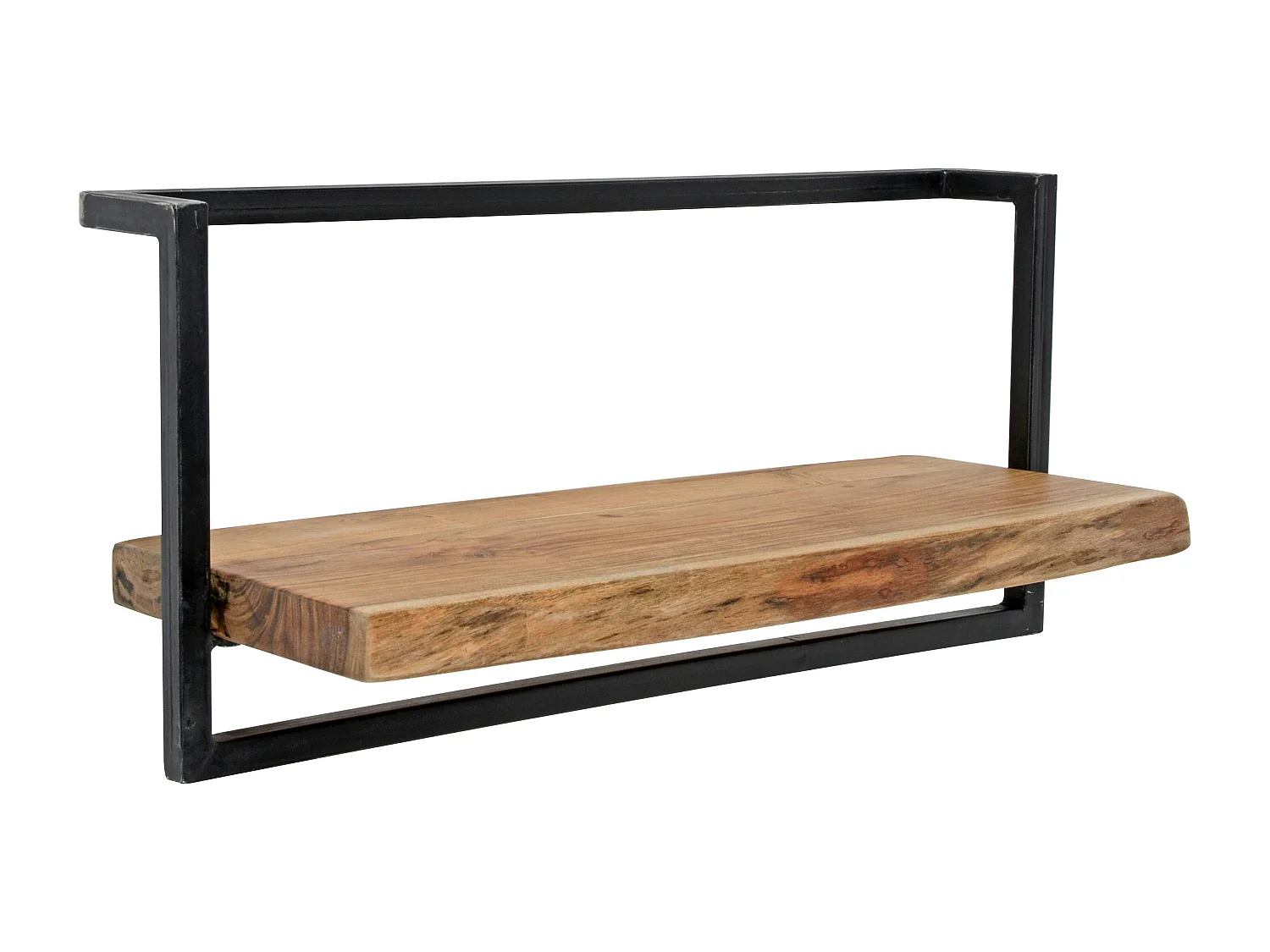 Etagère murale bois métal MELBOURNE
