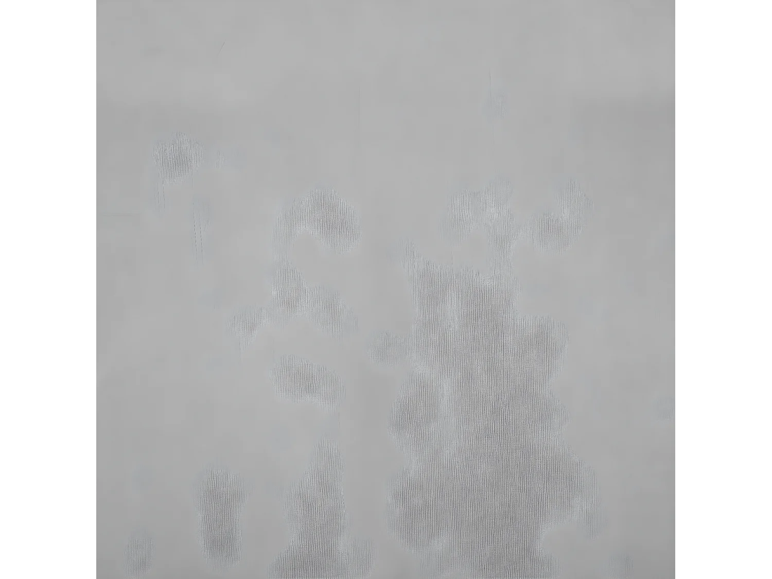 Fauteuil relax en velours gris et son tabouret (2 pièces) GOTEBORG