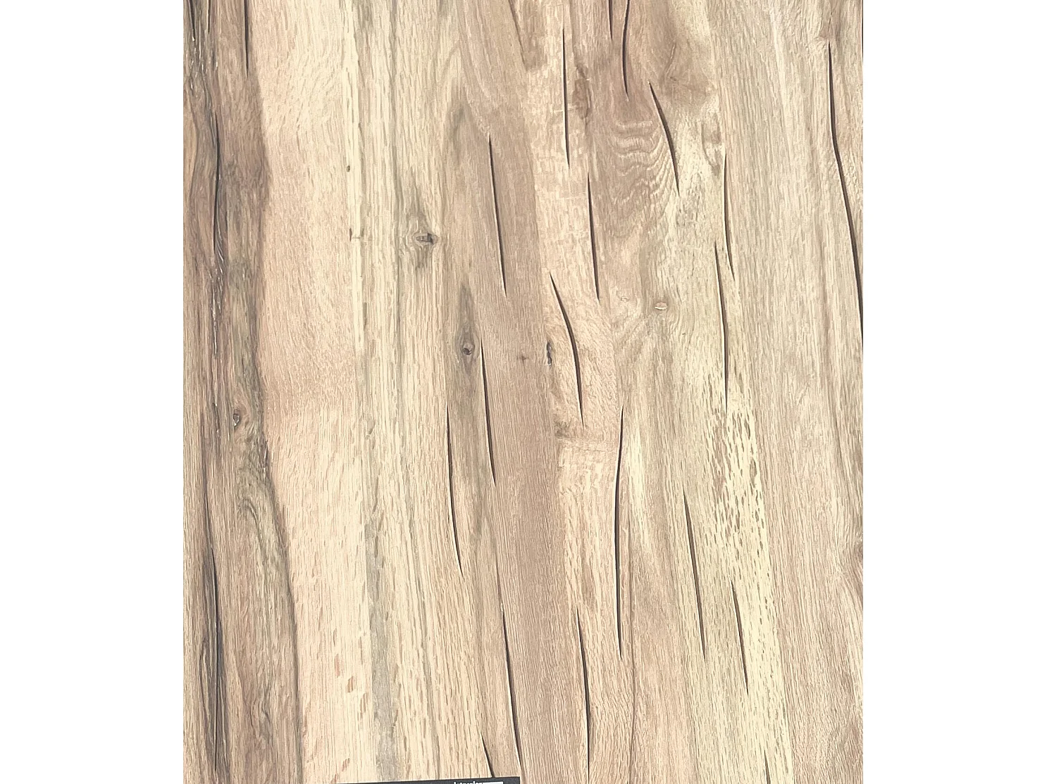 Meuble tv en bois de chêne blanc et pieds obliques PALERME