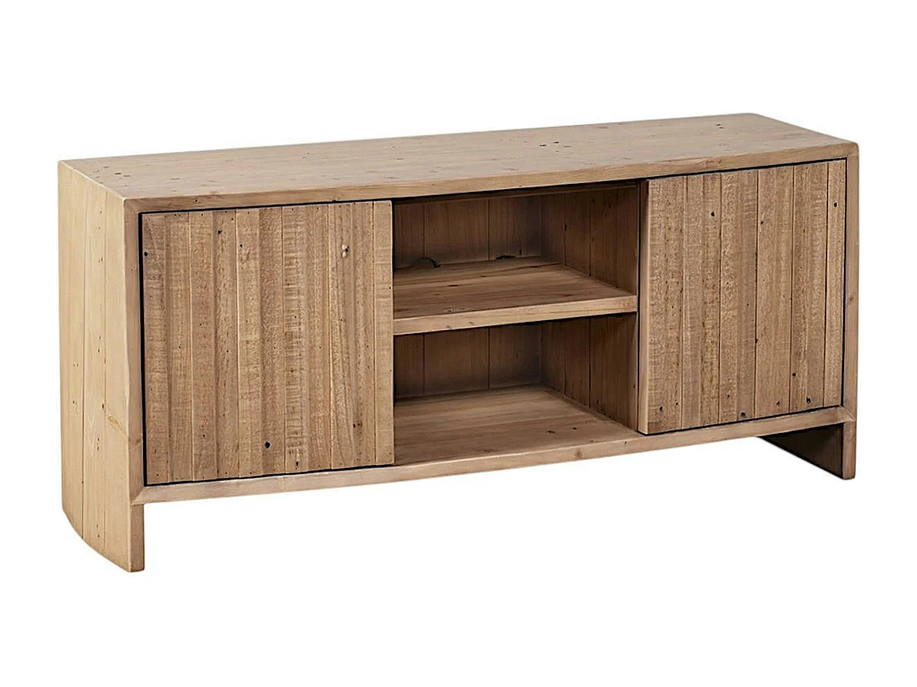 Meuble tv en bois recyclé FSC NELSON