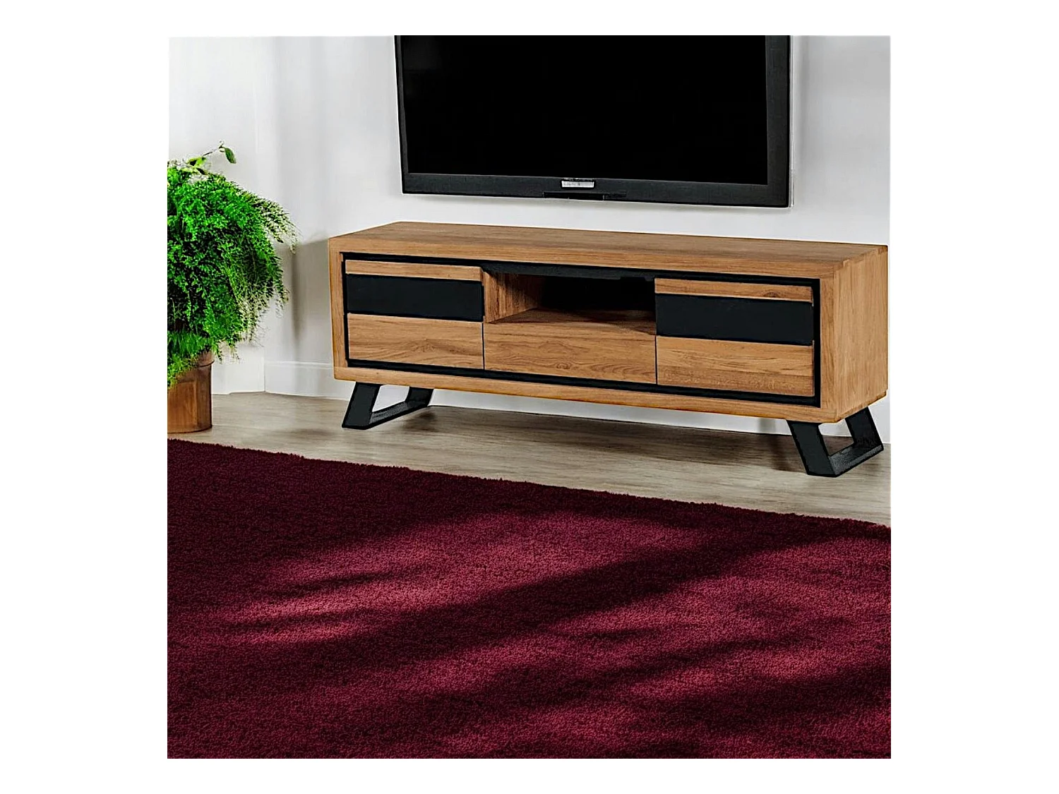 Meuble tv en bois PORTREE