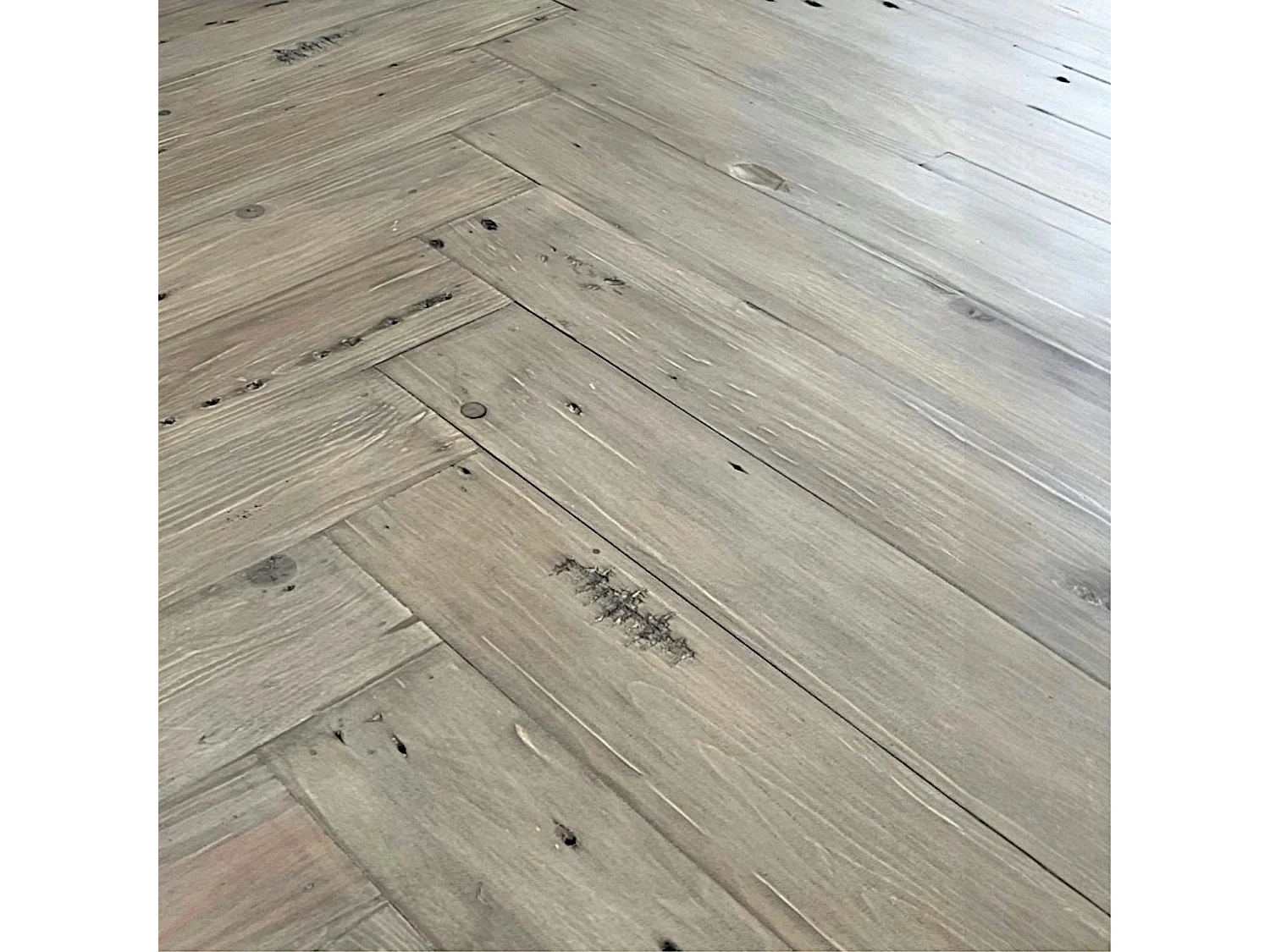 Meuble tv avec rangement bois recyclé VITTORIA