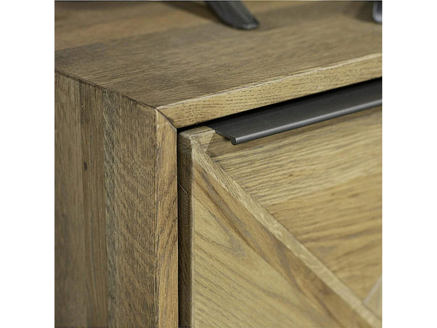 Meuble TV moderne en chêne MANHATTAN