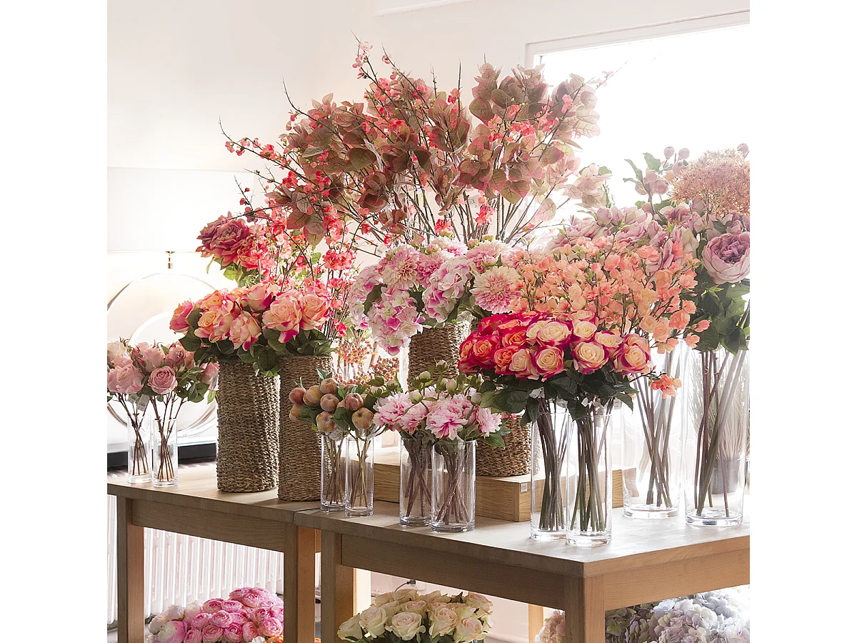 Tige de Rose Diane - Fuchsia