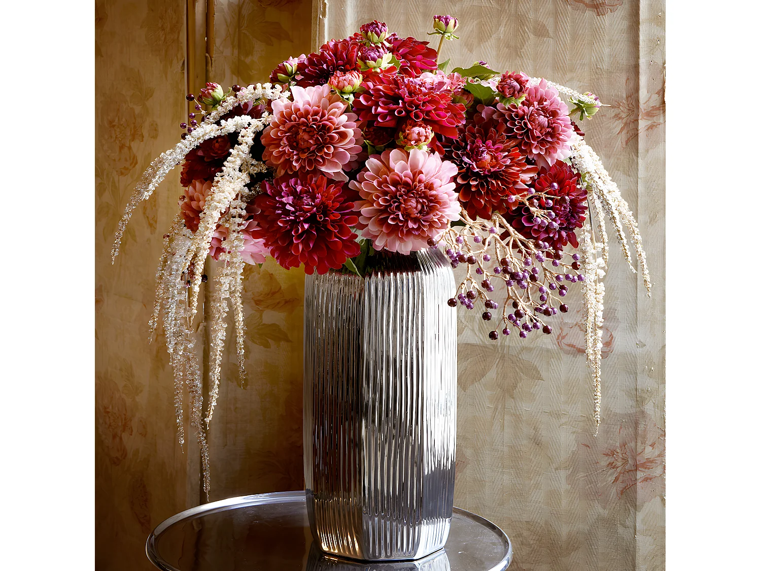 Tige de Dahlia Candice - Bordeaux