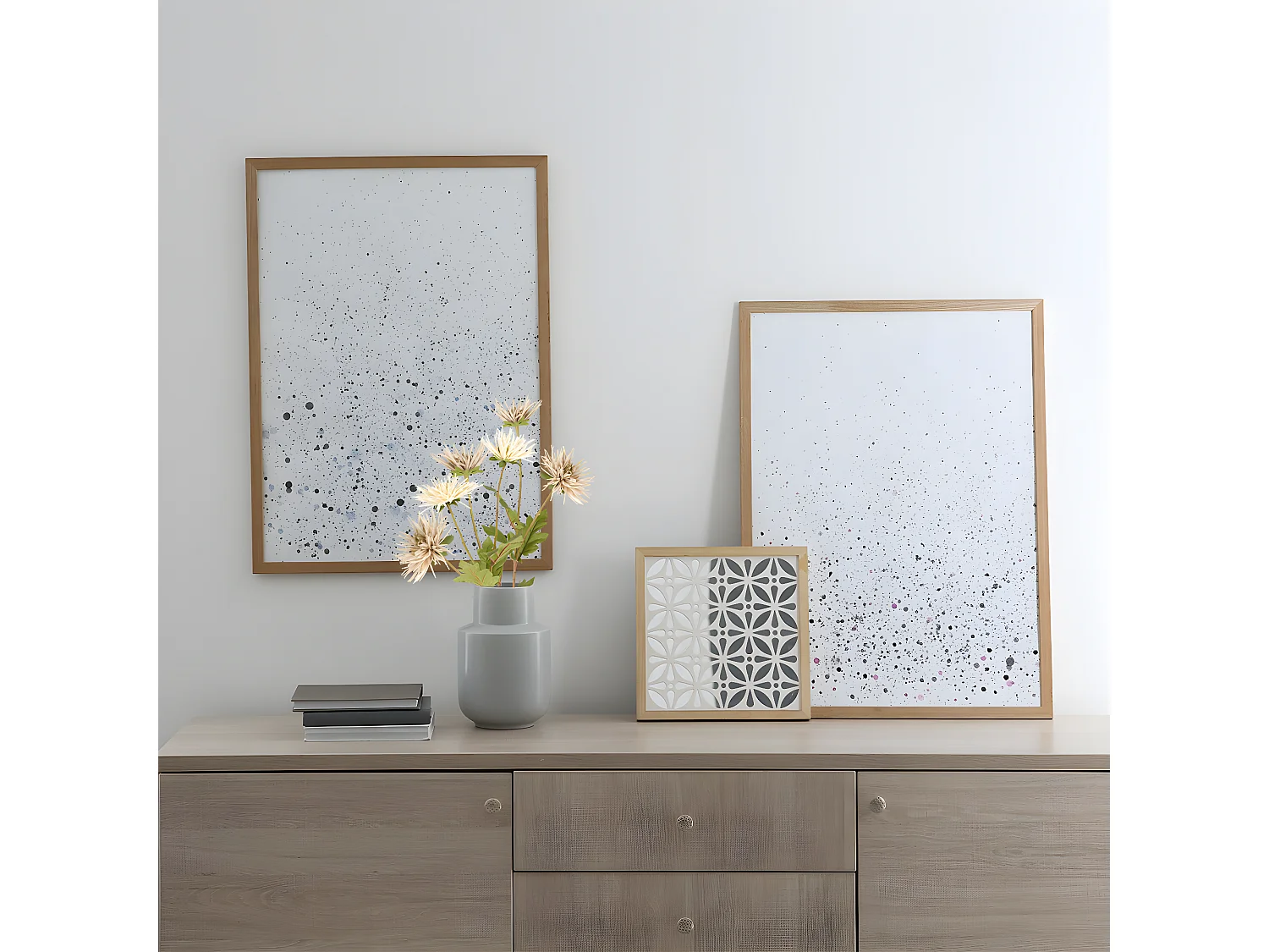 Tige de Chrysanthème Spider - Blanc