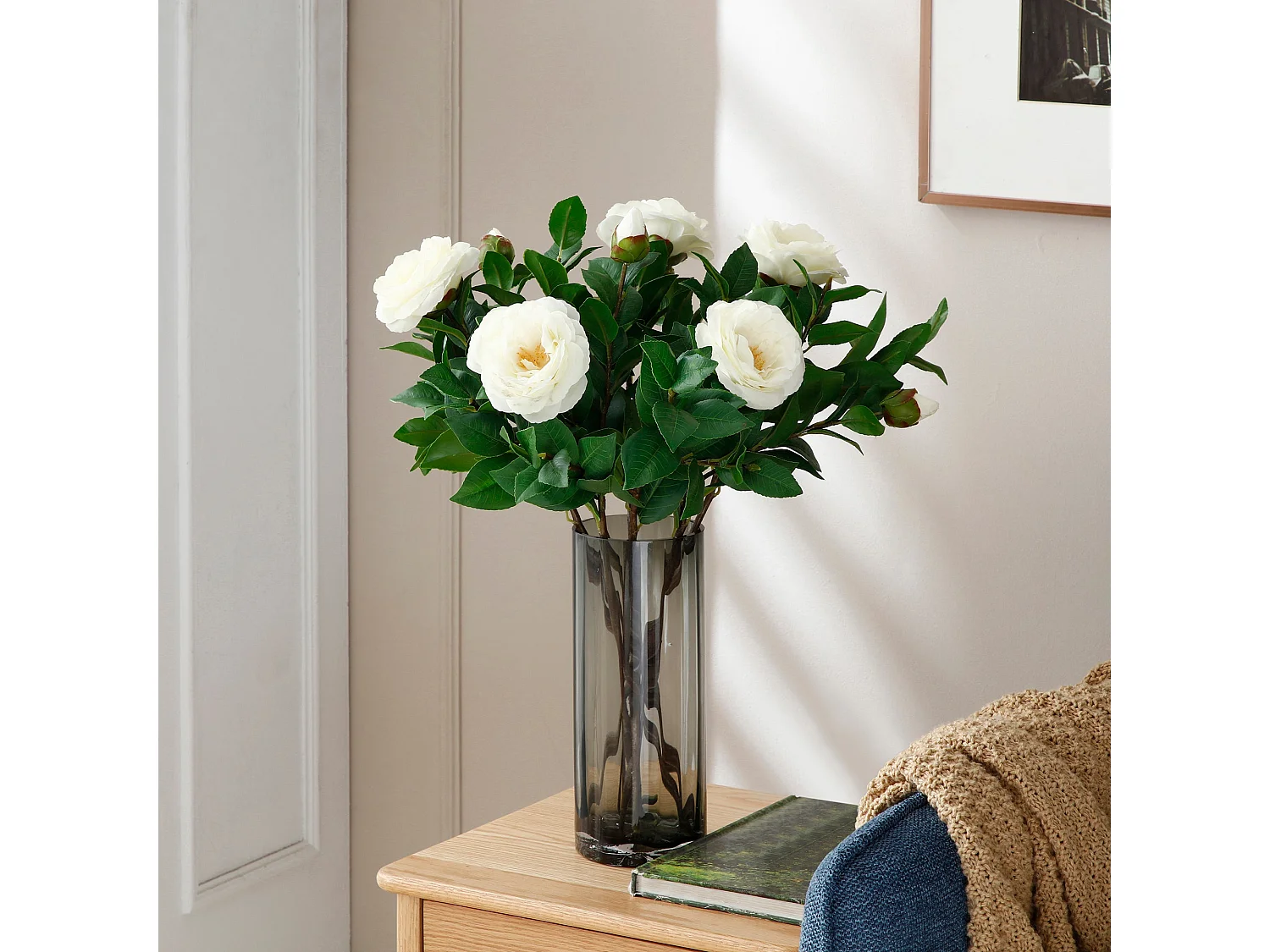 Tige de Camélia - Rouge