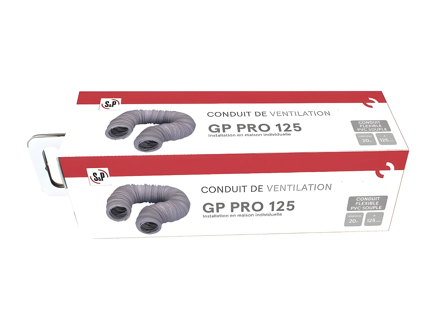 Unelvent   811507   Gaine souple PVC PRO 125