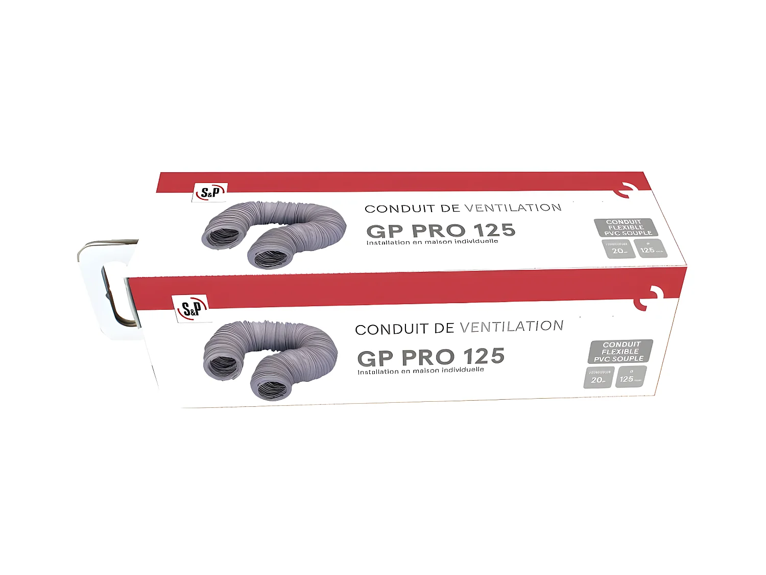 Unelvent   811507   Gaine souple PVC PRO 125