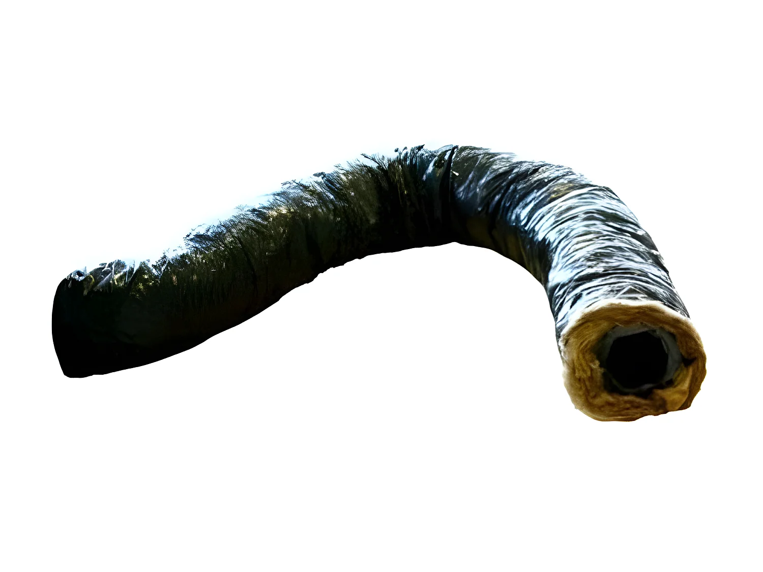 Unelvent   813920   Gaine souple isolEe ECOSOFT, isolation 25 mm, zEro phtalate, D 80 mm, long 6 m