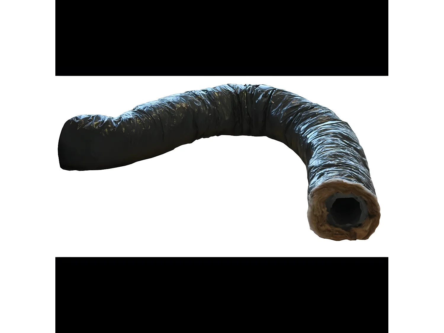 Unelvent   813922  Gaine souple isolEe ECOSOFT, isolation 25 mm, zEro phtalate, D 125 mm, long 6 m