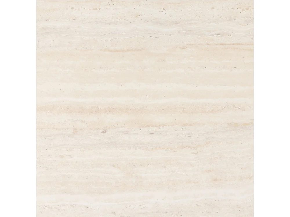 Papilio - Lot de 2 tables basses carrées effet travertin - Beige