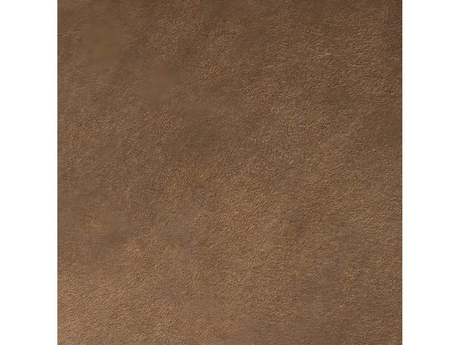 Aditi - Tabouret rond en velours ø40cm - Marron