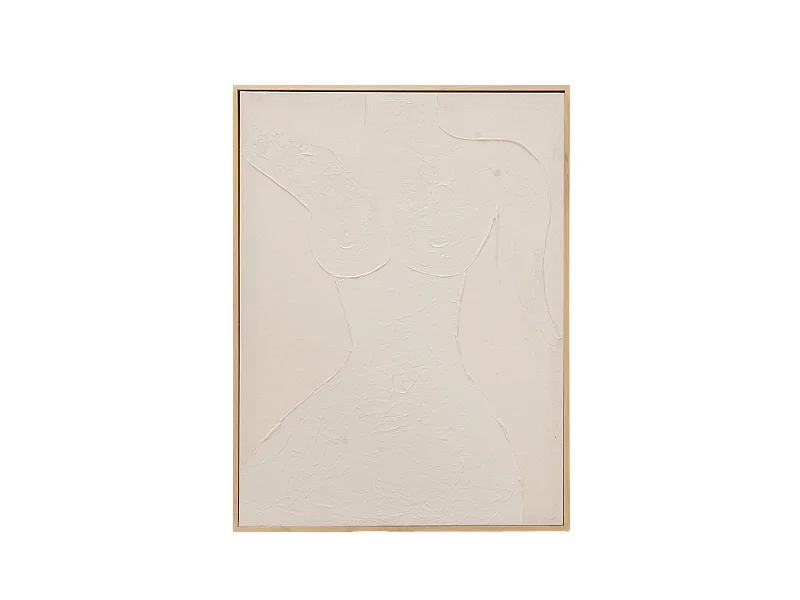 Quadro decorativo di cotone fatto a mano senza cornice 60x80cm - GALA - DECOWOOD