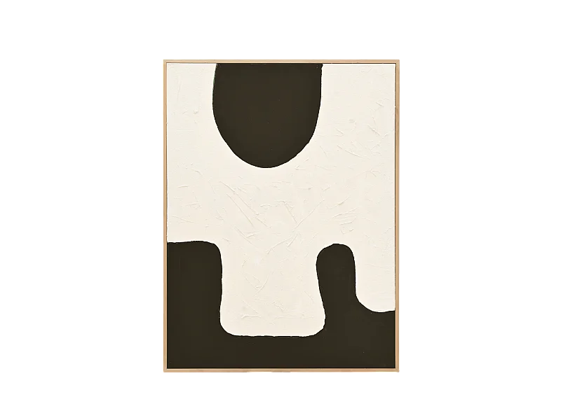 Quadro decorativo di cotone fatto a mano senza cornice 100x150cm - VARO - DECOWOOD