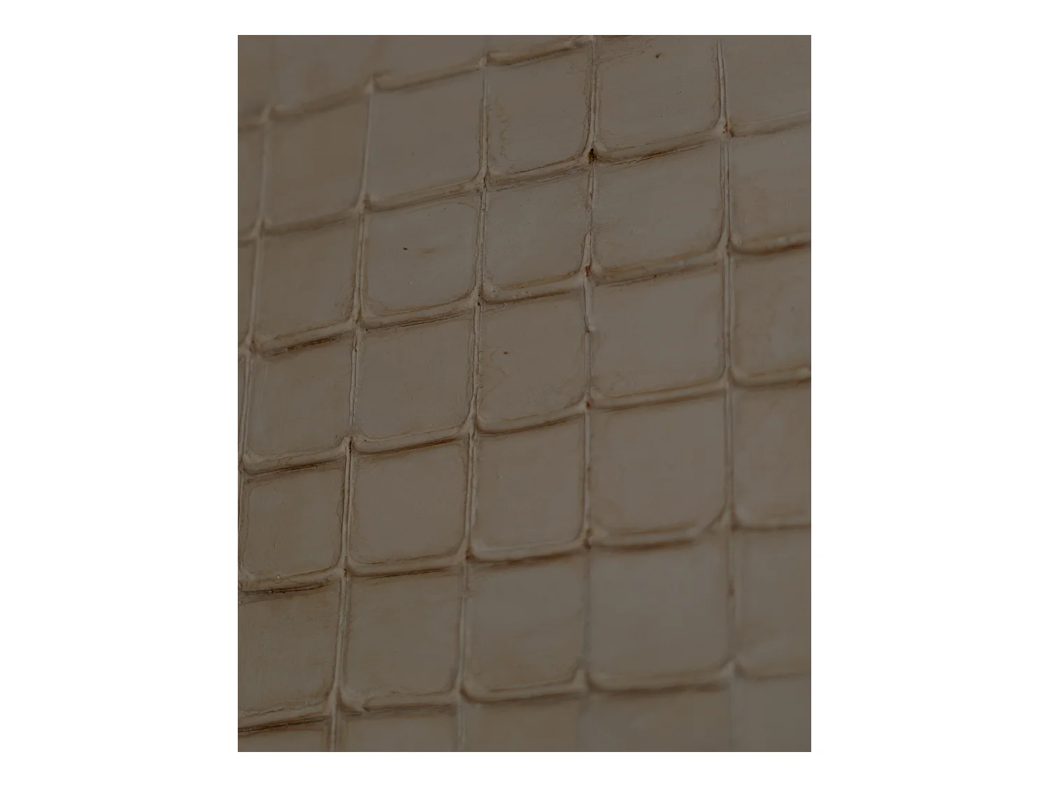 Peinture à l'huile décorative faite à la main cadre blanc 60x80cm - JAN - DECOWOOD