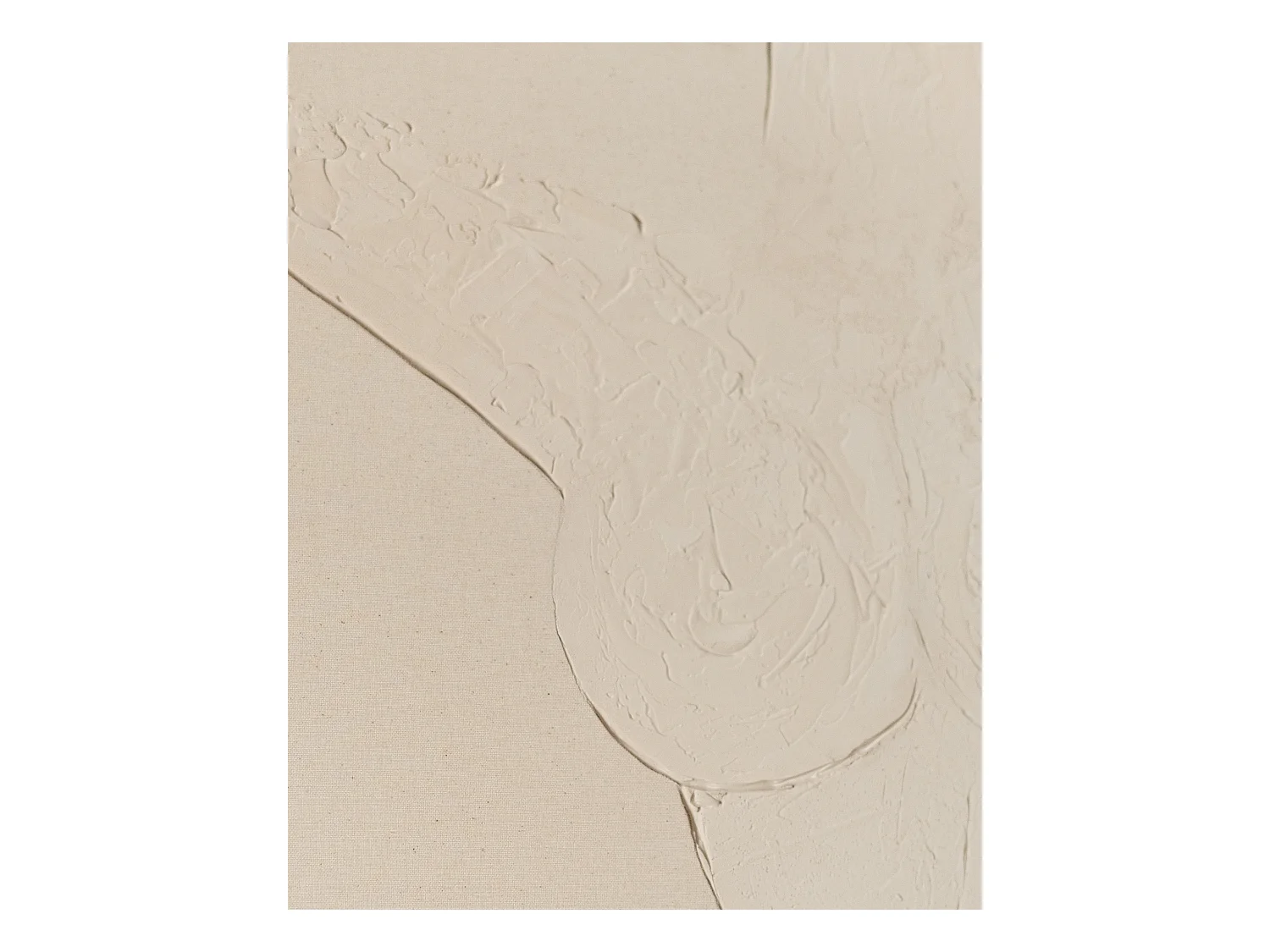 Cuadro decorativo sobre lienzo de algodón pintado artesanalmente con pintura al oleo sin marco de 60x80cm - LEO - DECOWOOD