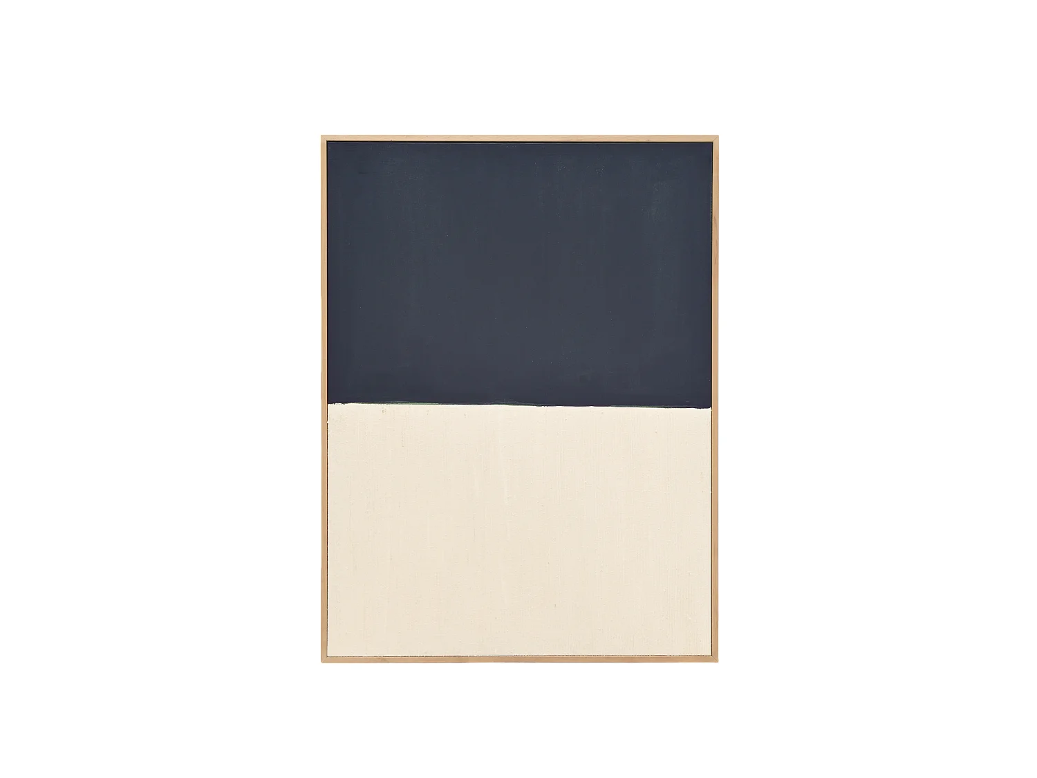 Peinture à l'huile décorative faite à la main cadre marron 100x150cm - MARINA - DECOWOOD