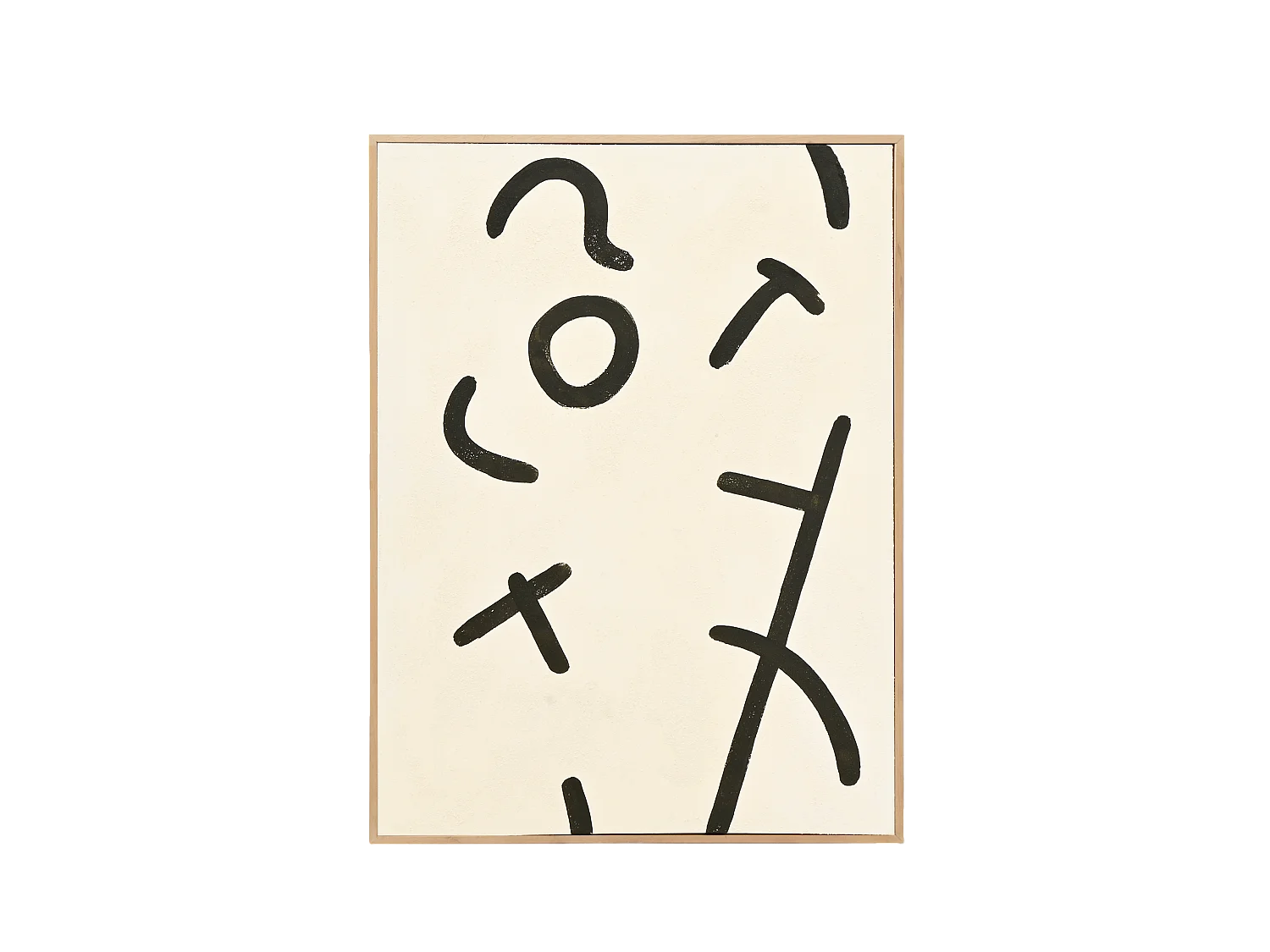 Peinture à l'huile décorative faite à la main sans cadre 60x80cm - VIRGINIA - DECOWOOD