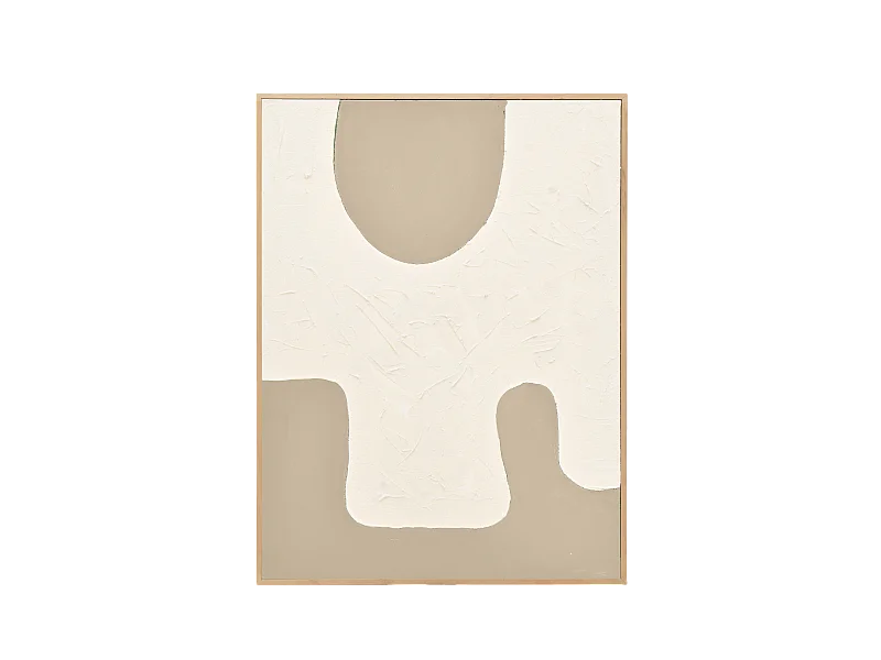 Quadro decorativo di cotone fatto a mano senza cornice 60x80cm - VARO - DECOWOOD