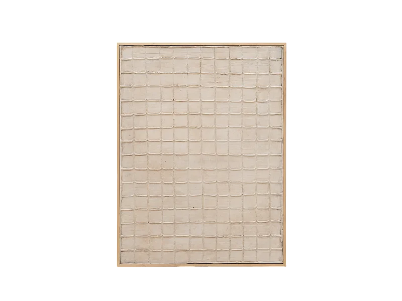 Peinture à l'huile décorative faite à la main cadre noir 60x80cm - JAN - DECOWOOD