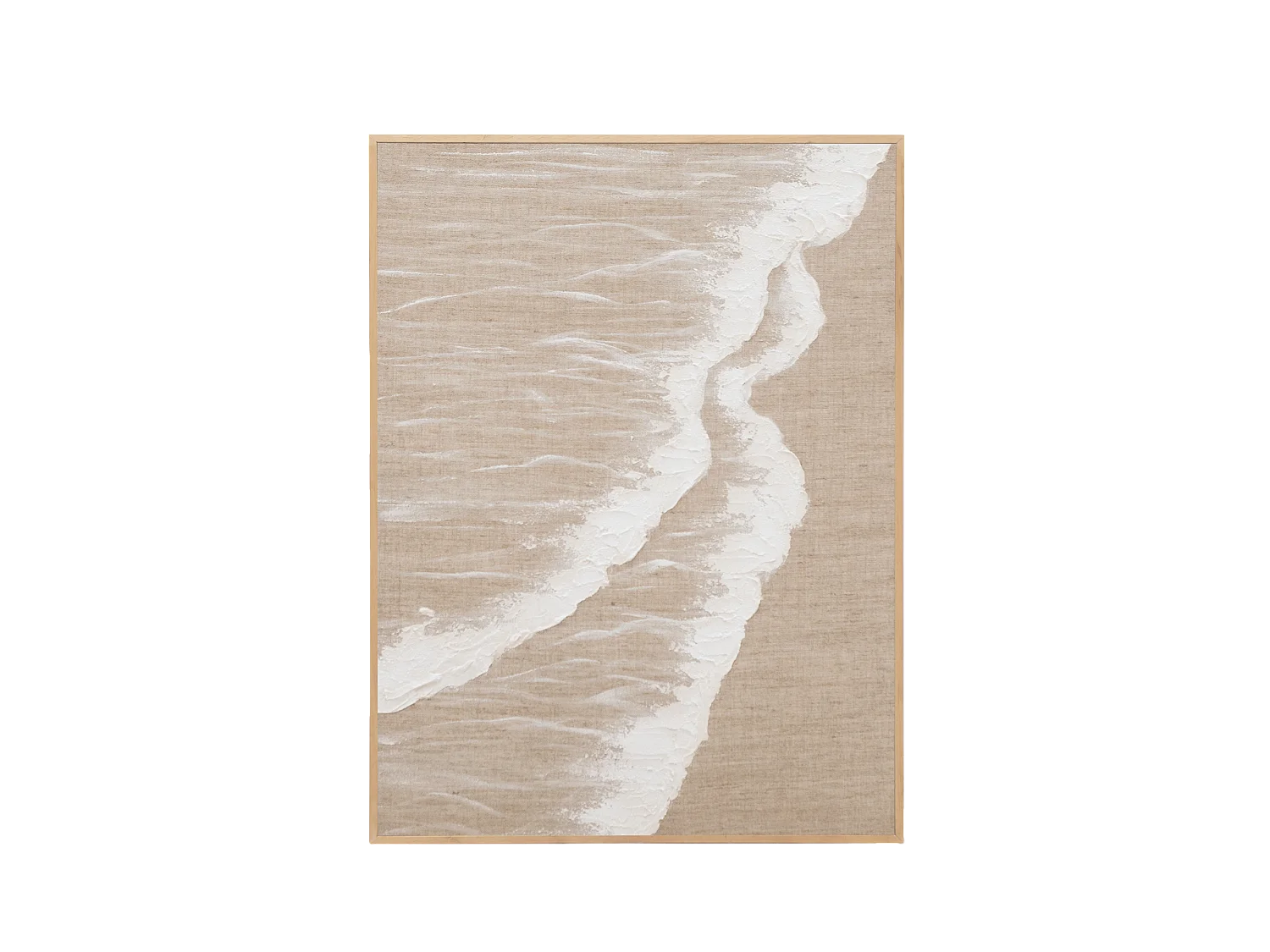 Peinture à l'huile décorative faite à la main sans cadre 80x100cm - ADRIANA - DECOWOOD