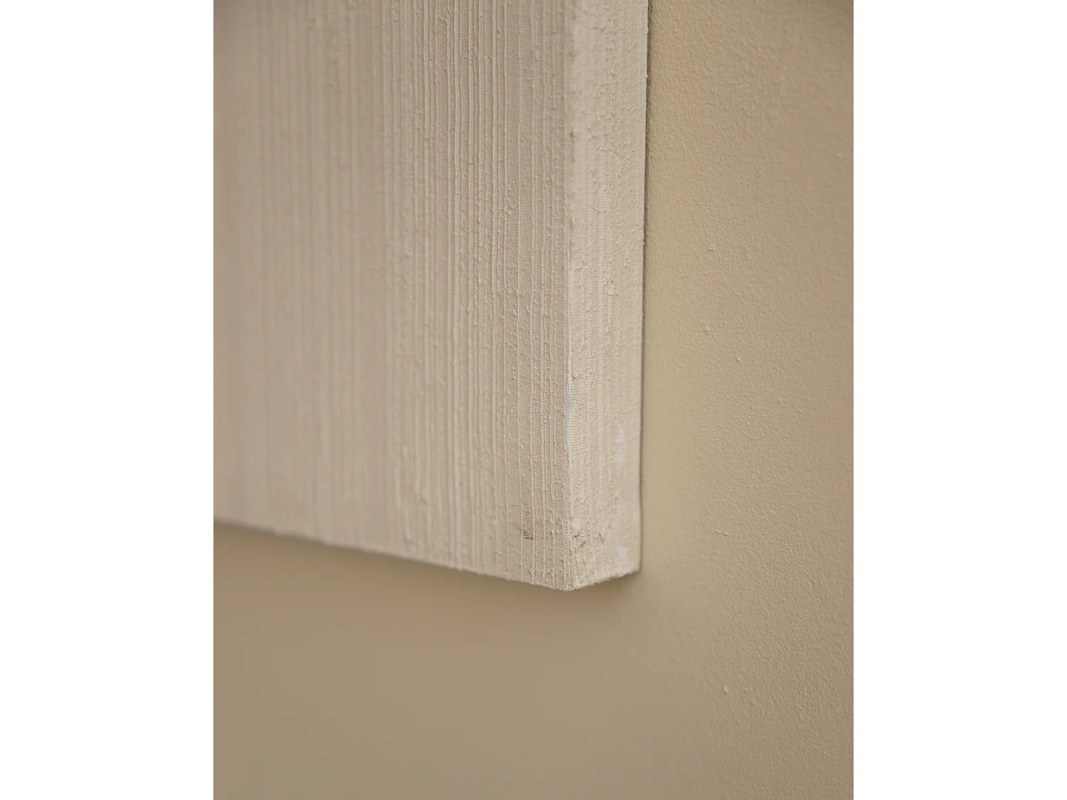 Quadro decorativo di cotone fatto a mano con cornice nera 100x150cm - MARINA - DECOWOOD