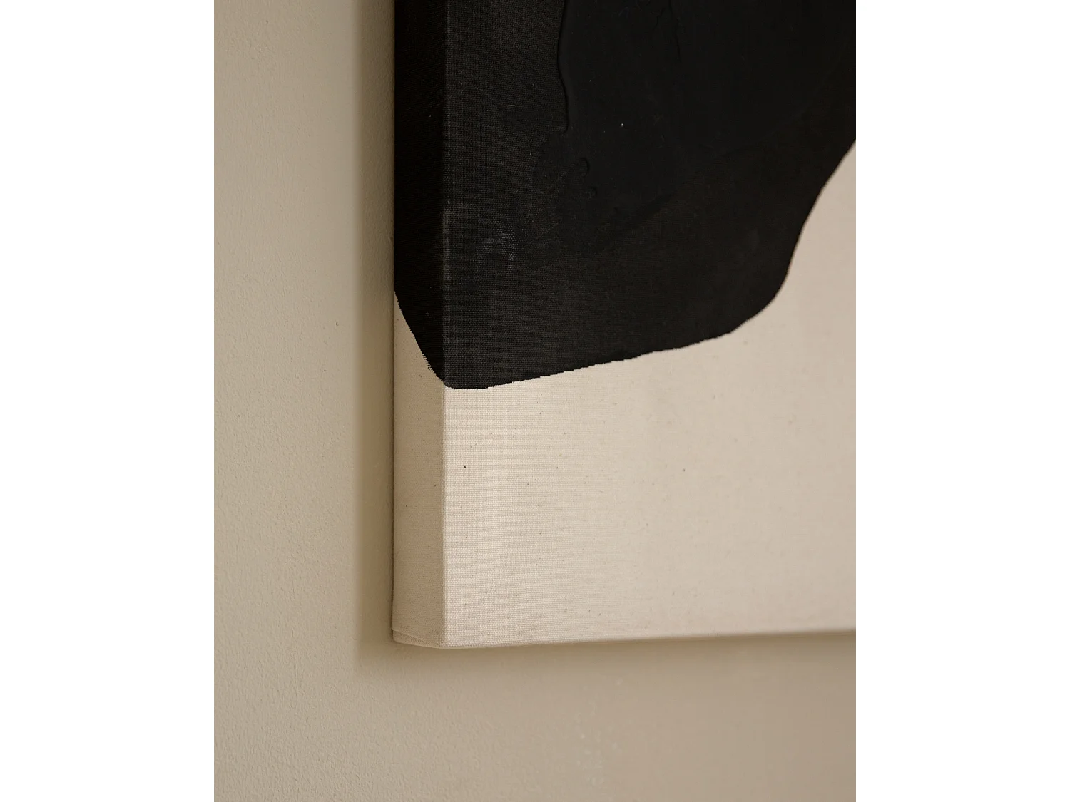 Cuadro decorativo sobre lienzo de algodón pintado artesanalmente con pintura al oleo sin marco de 80x100cm - MISIA - DECOWOOD