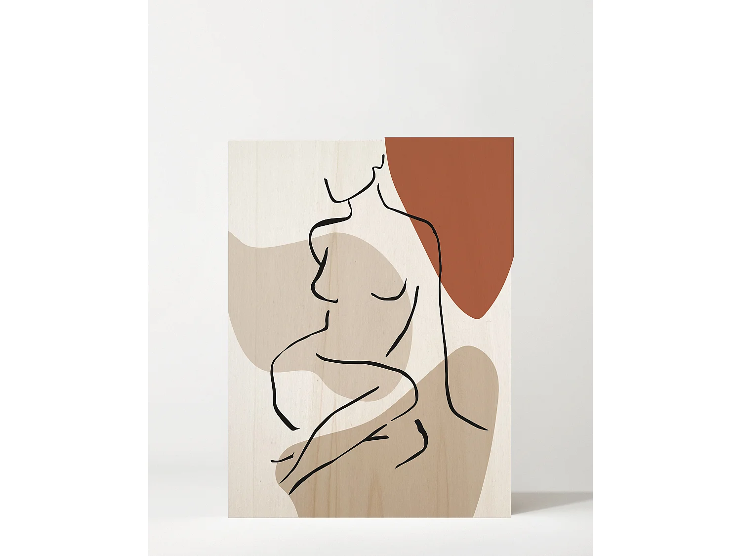 Cuadro de madera Body I