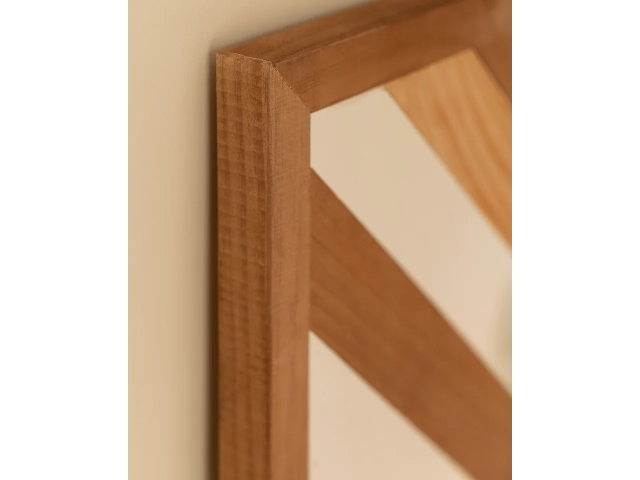 Tête de lit en bois de pin ethnique 165x80cm - ZEN - DECOWOOD