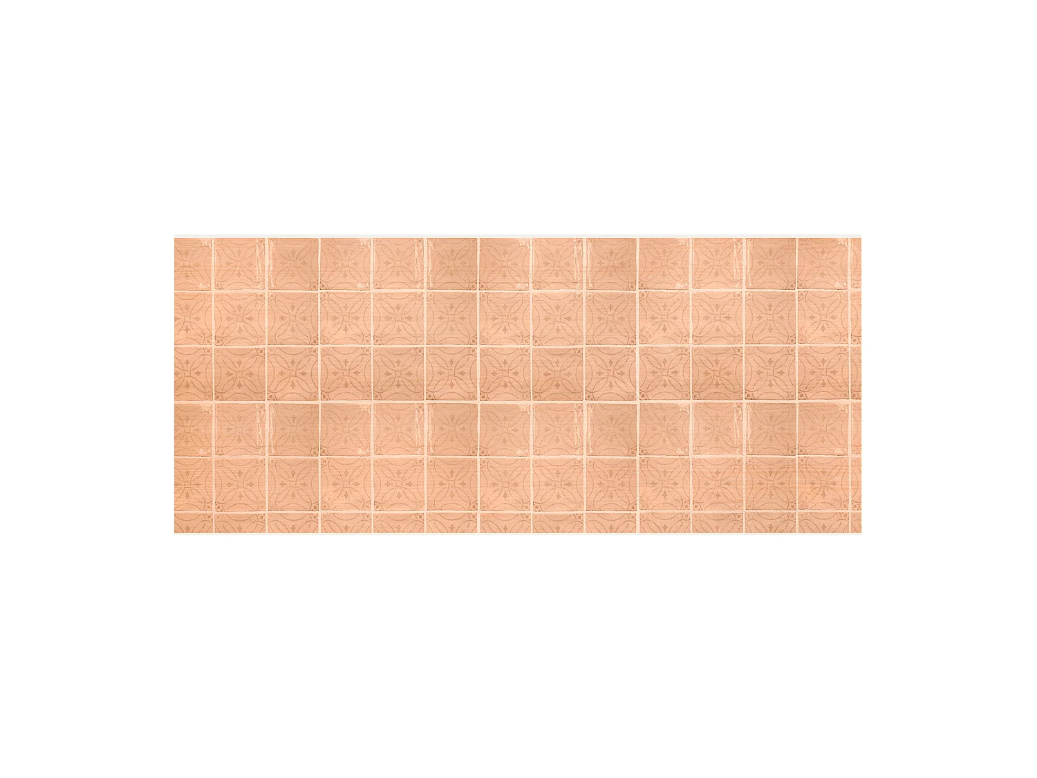 Tête de lit en bois de pin naturelle imprimée 200x80cm - AMELIE - DECOWOOD