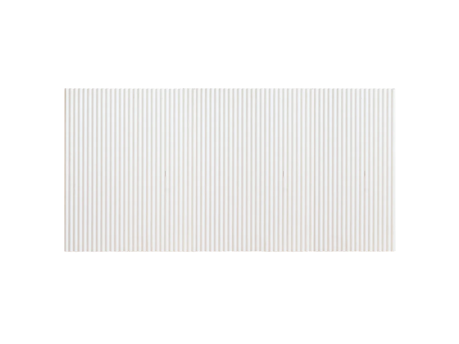 Testata del letto in legno massello in tono bianco 80x60cm - BALI - DECOWOOD