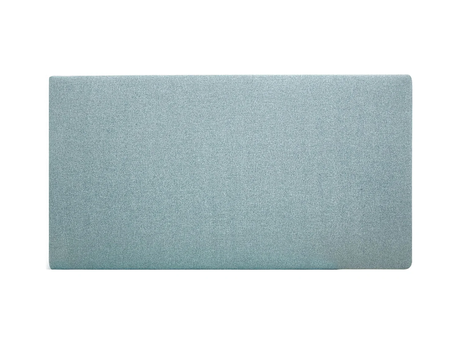 Tête de lit polyester lisse bleu-verte 150x80cm - BUDAPEST - DECOWOOD
