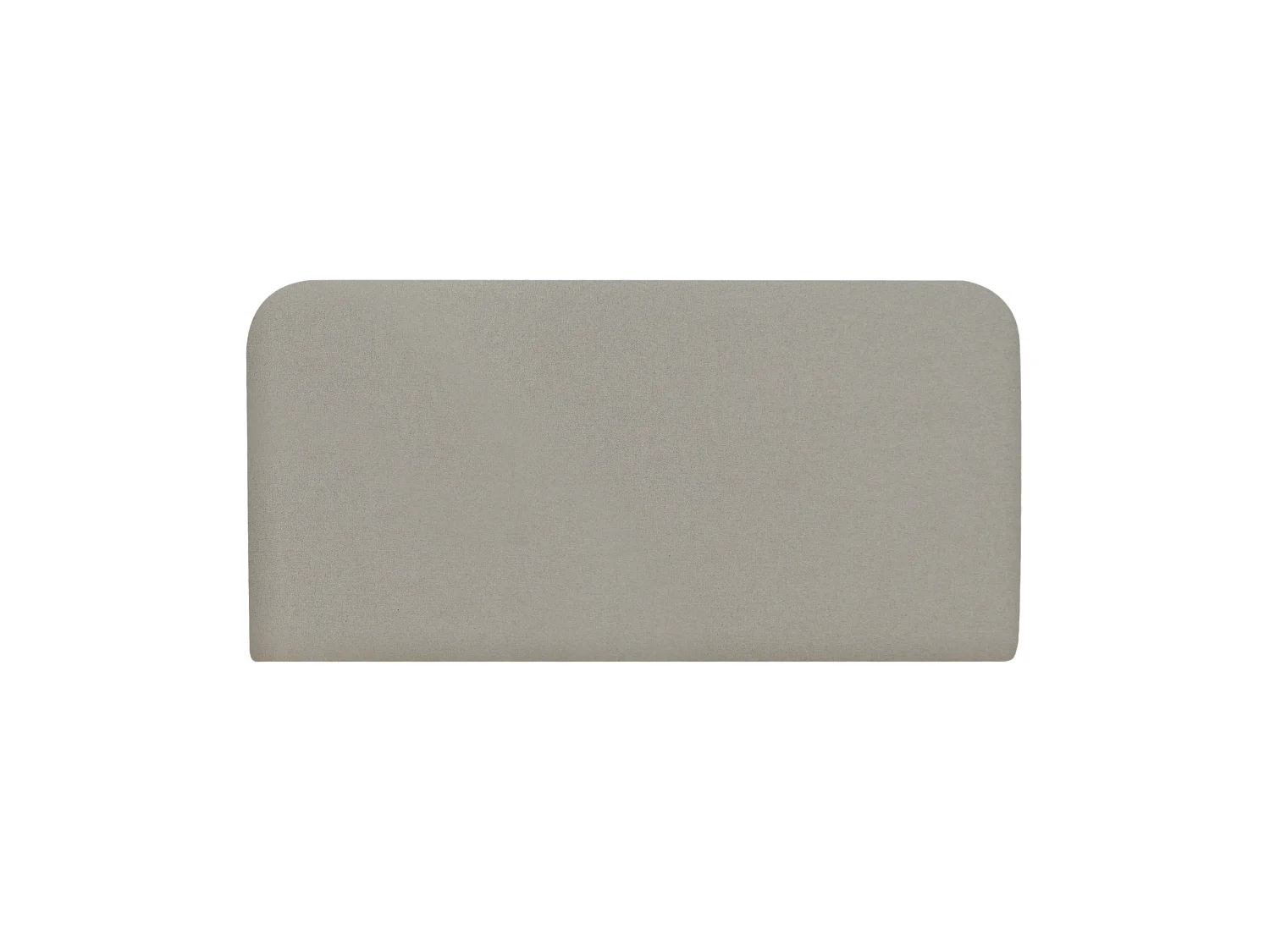 Tête de lit tapissée grise 180x80cm - LENA - DECOWOOD