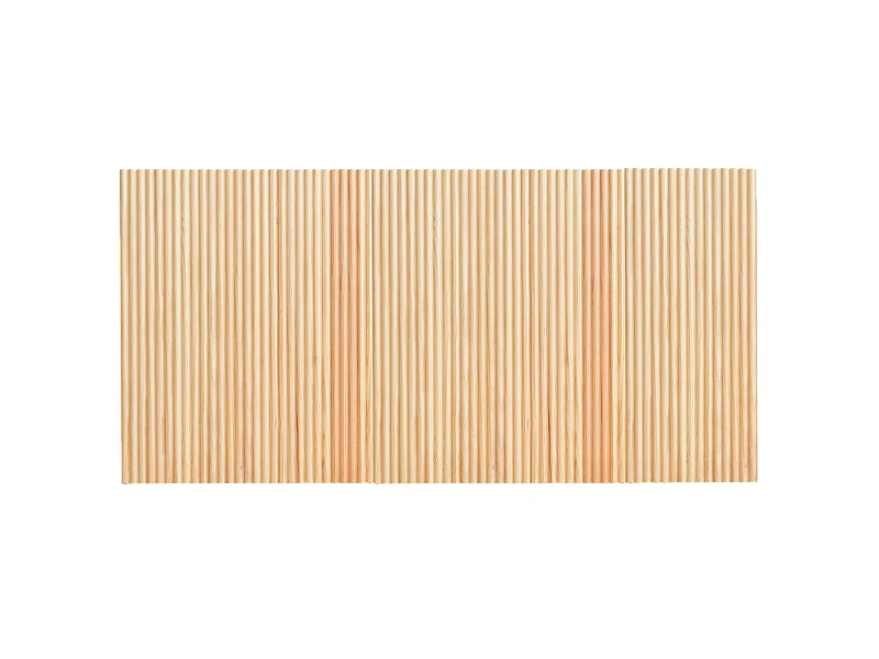 Tête de lit en bois de pin naturel 80x60cm - BALI - DECOWOOD