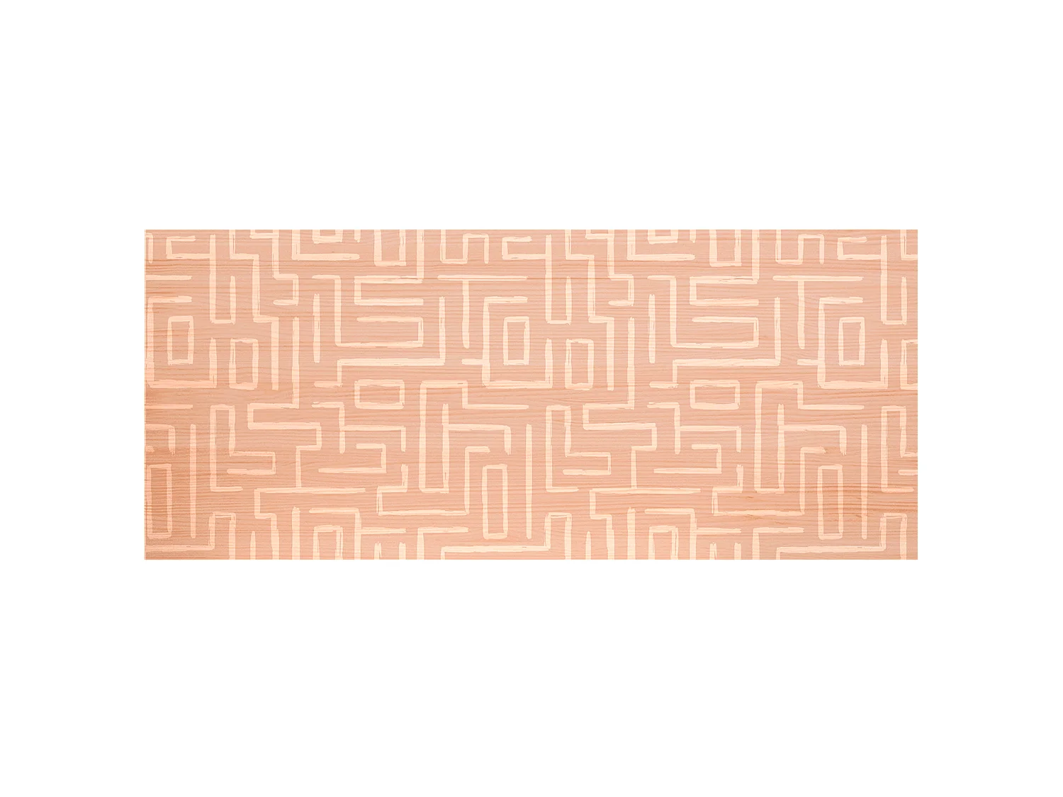 Testata del letto in legno massello stampato 90x80cm - LIRA - DECOWOOD