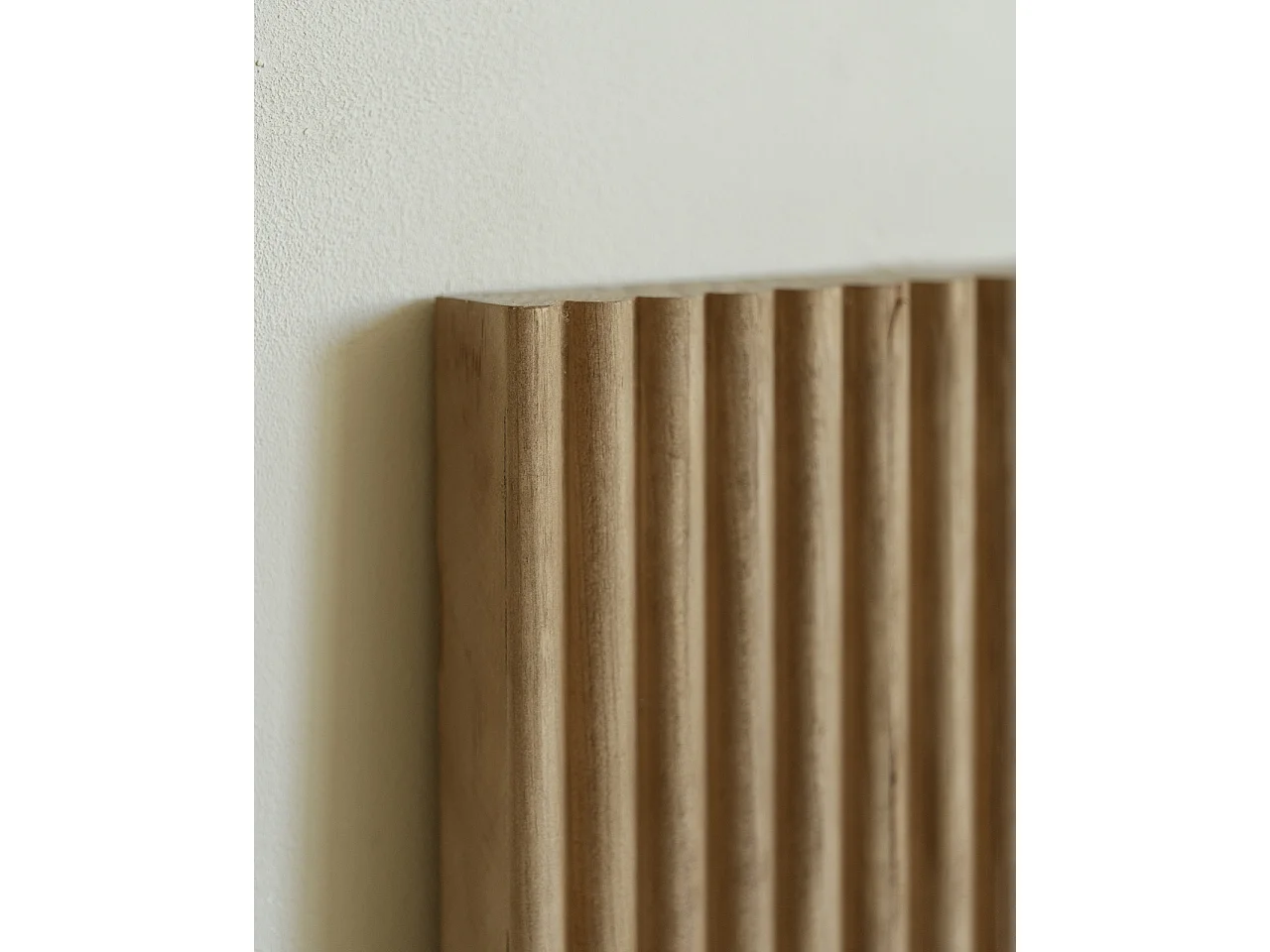 Tête de lit en bois de pin vieilli 200x80cm - BALI - DECOWOOD