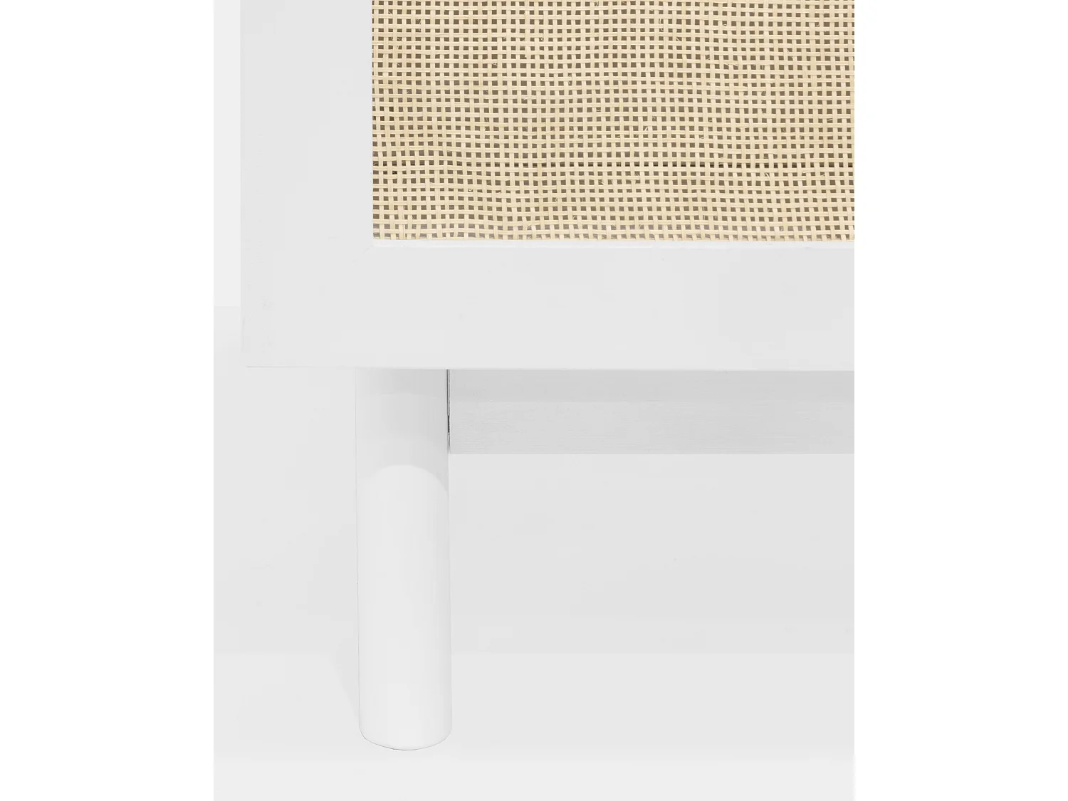 Aparador de madera maciza blanco - FRIDA - DECOWOOD