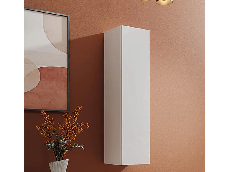 Armario colgante para Salón comedor en Blanco 30x30x120cm Berit