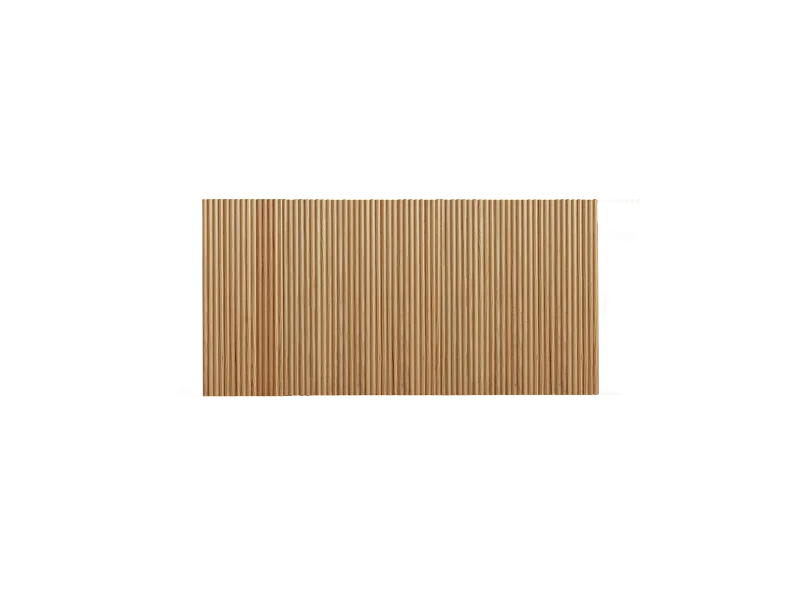 Testata del letto in legno massello in tono marrone chiaro 200x80cm - BALI - DECOWOOD