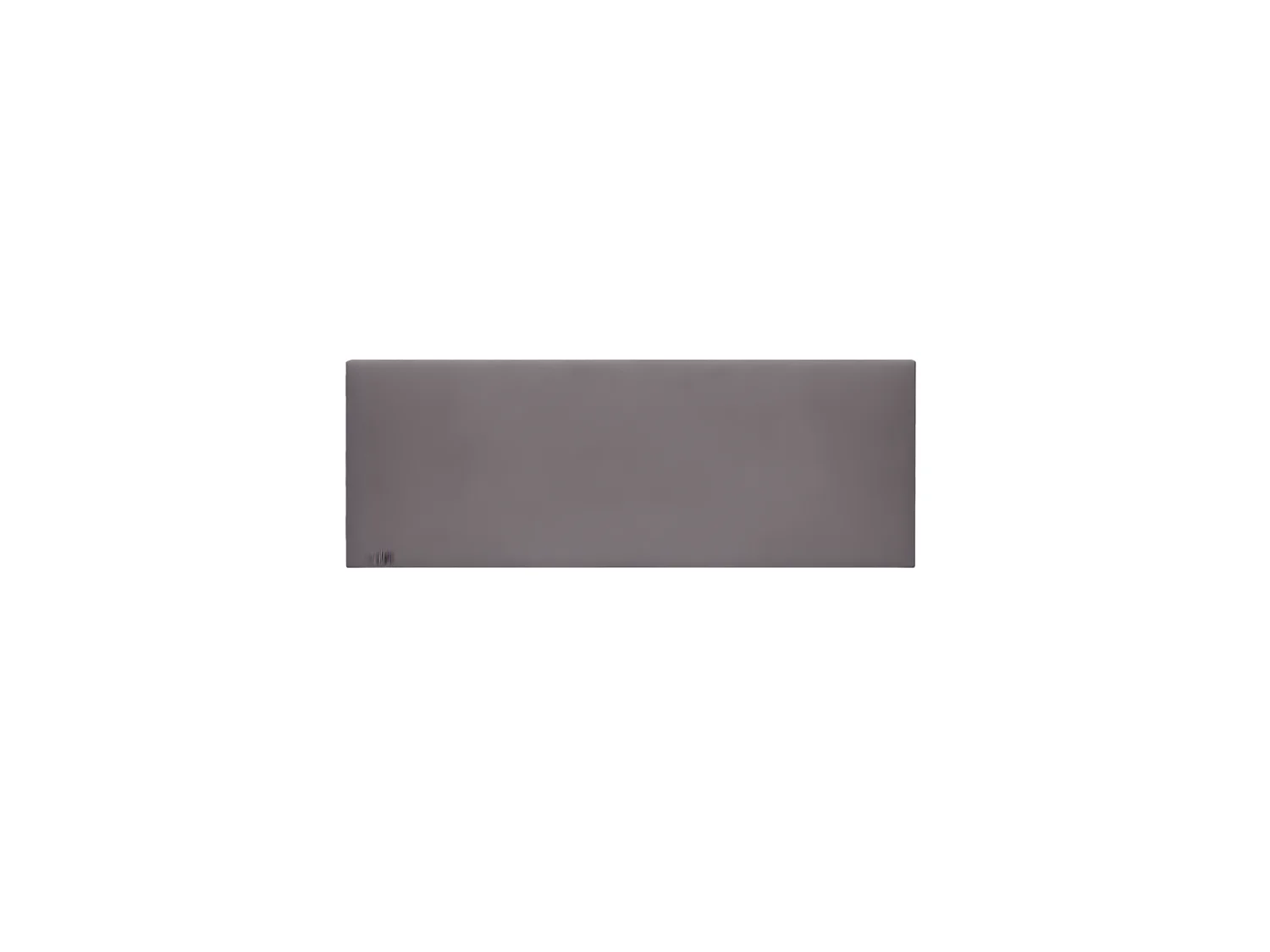 Tête de lit tapissée lisse gris 200x60cm - MIMUK - DECOWOOD