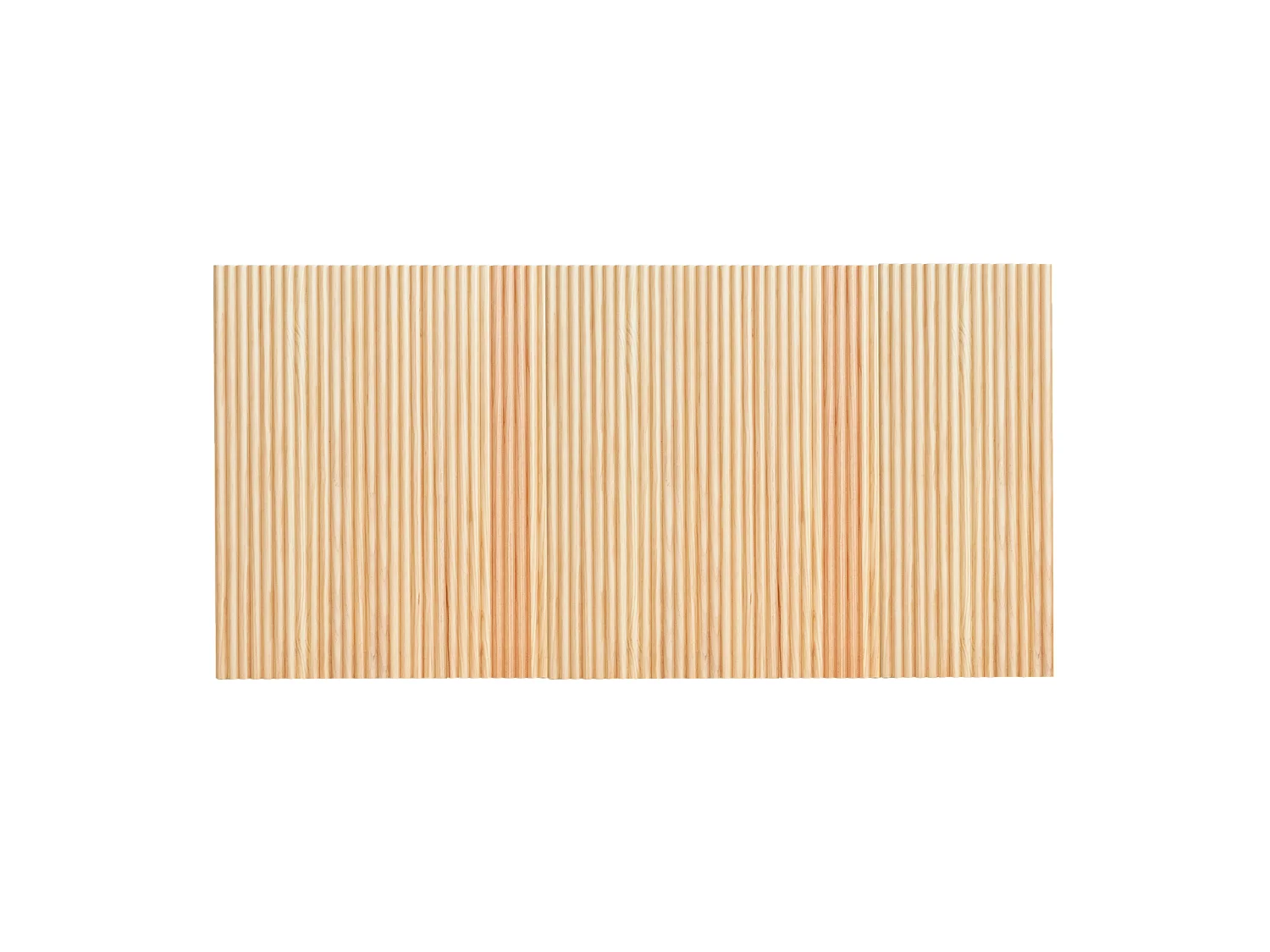 Tête de lit en bois de pin naturel 120x60cm - BALI - DECOWOOD